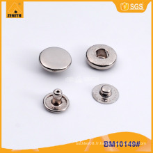 Bouton métallique à boutons en métal pour vêtements BM10149